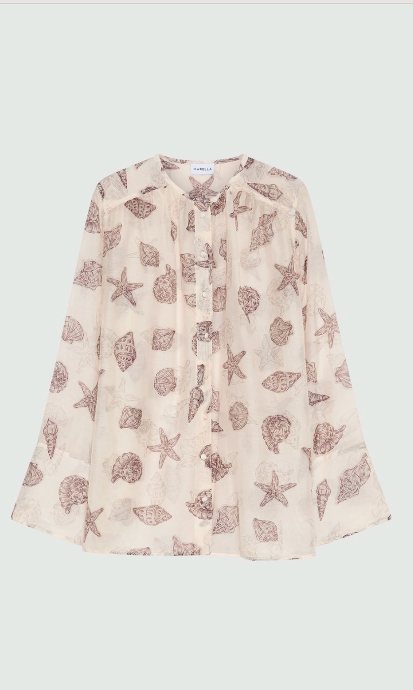 Marella > Disco Shirt  Wool White