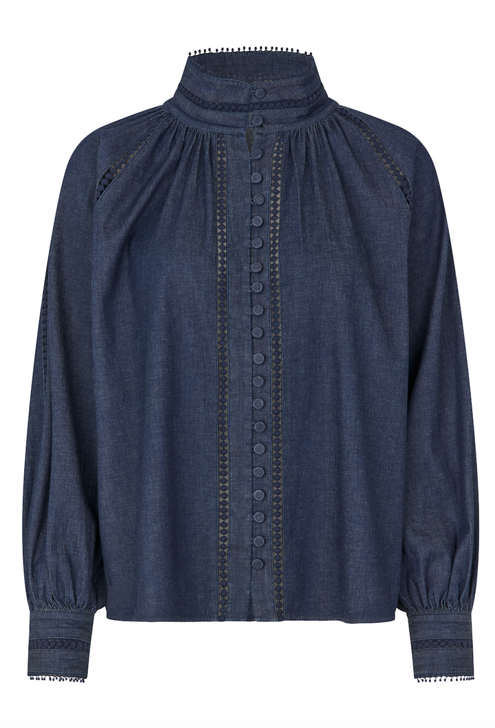 Dea Kudibal | Monia Blouse Chambray Blue