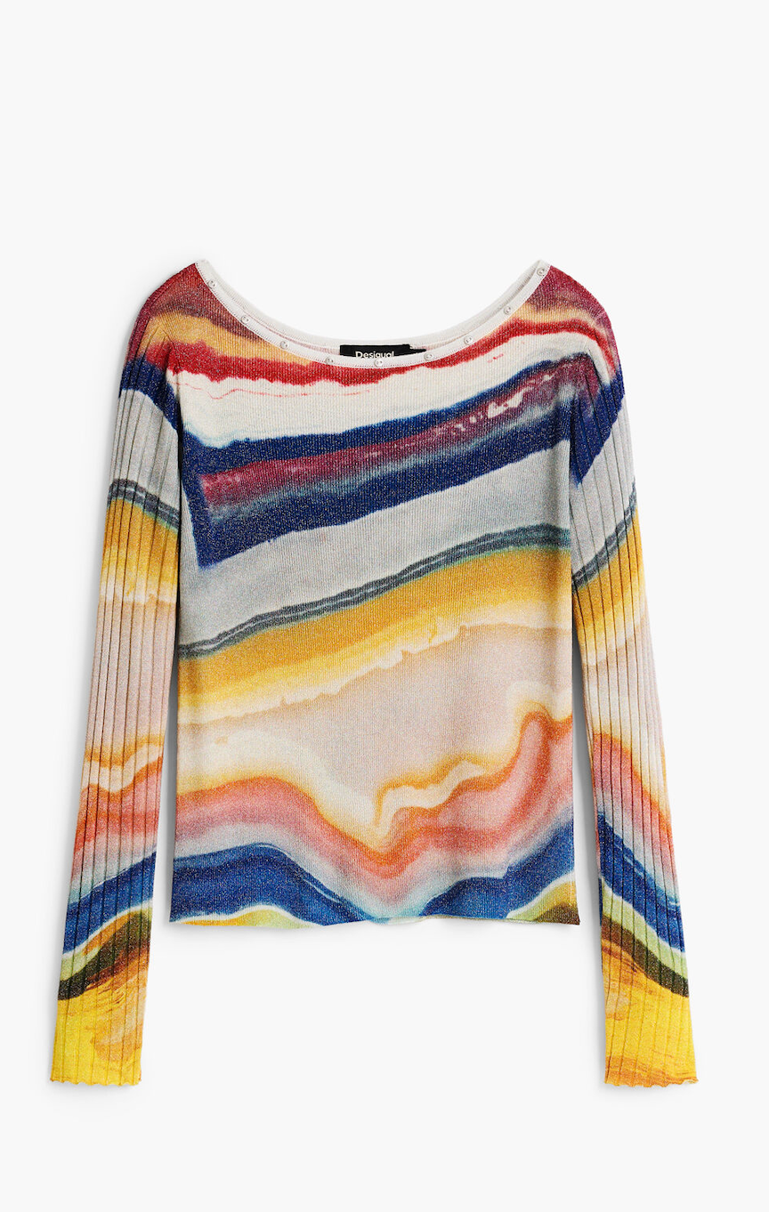 Desigual | 26WWJF43 Jumper Pale Blue
