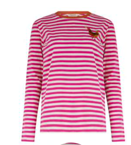 Sugarhill | Brunswick Jersey Top Chicken Flower