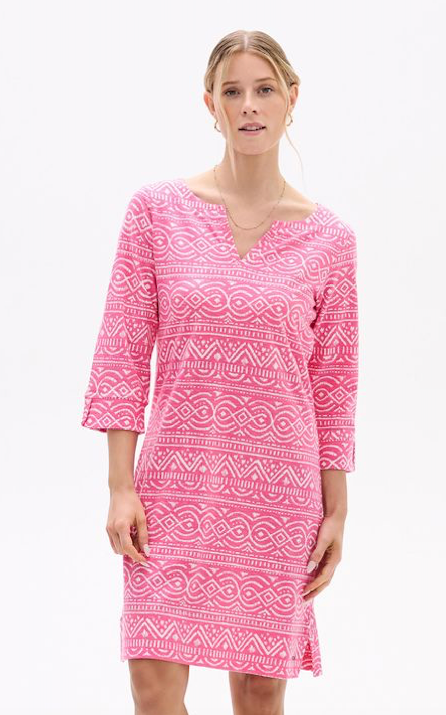 Hatley > Lily Dress (Lines) Rose