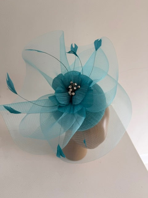Snoxell &amp; Gwyther Turquoise Hat