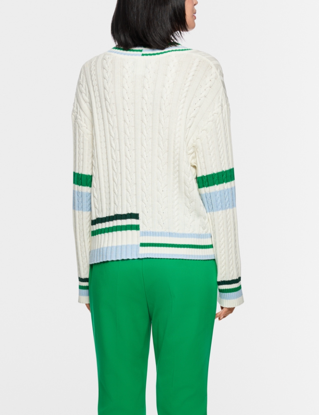 Marc Cain > AS 41.19 M66 Sweater Off White