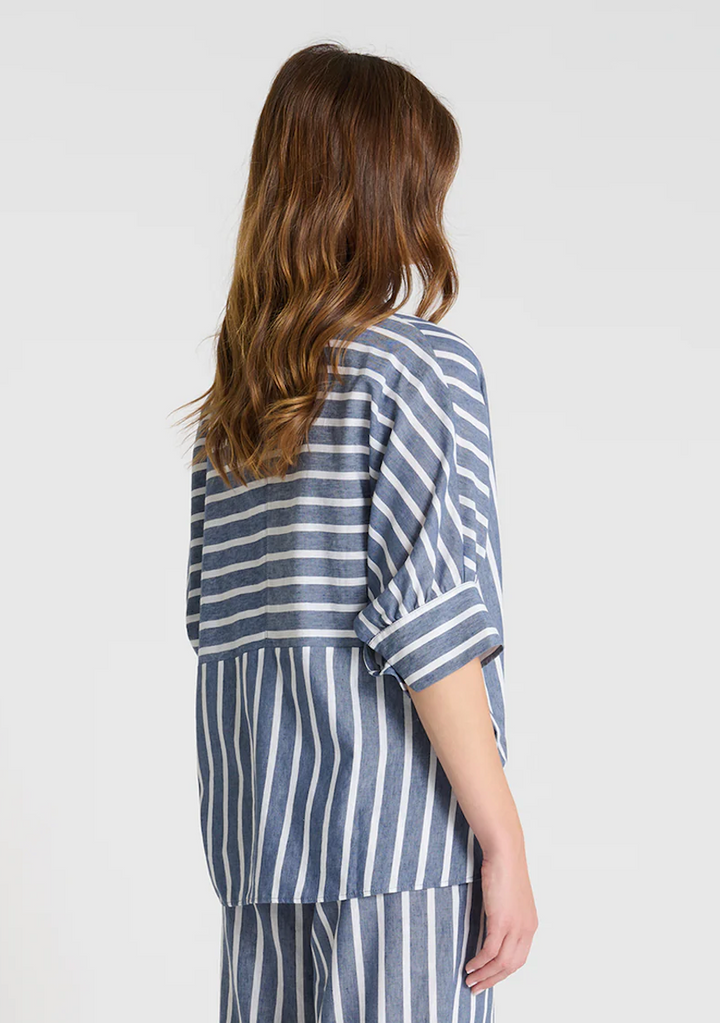 Hana san > Primrose Blouse Blue