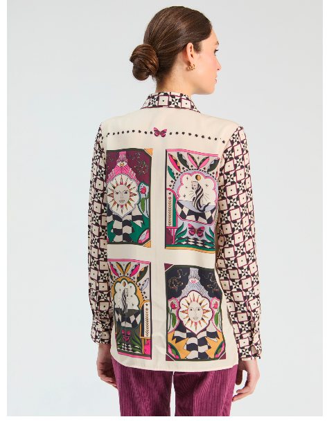 Vilagallo | 34093 Shirt Sol Geo Print