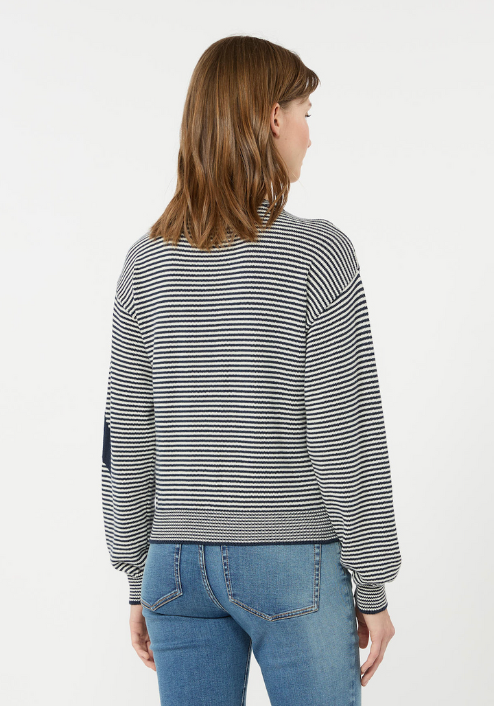 Weekend Max Mara | Teiera Cardigan Navy Pinstripes