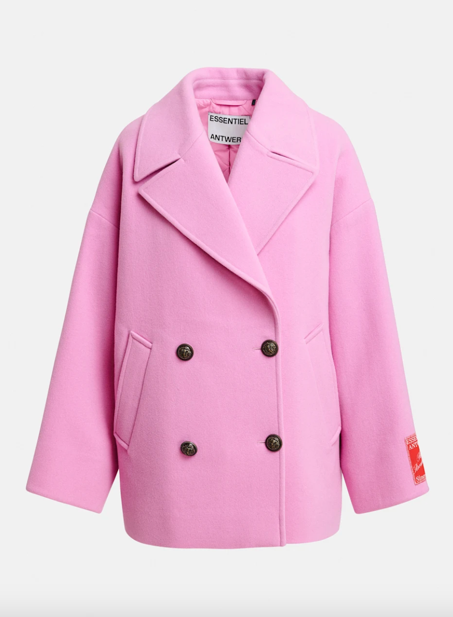 Essentiel Antwerp | Kidney Oversized Coat Millenial Pink