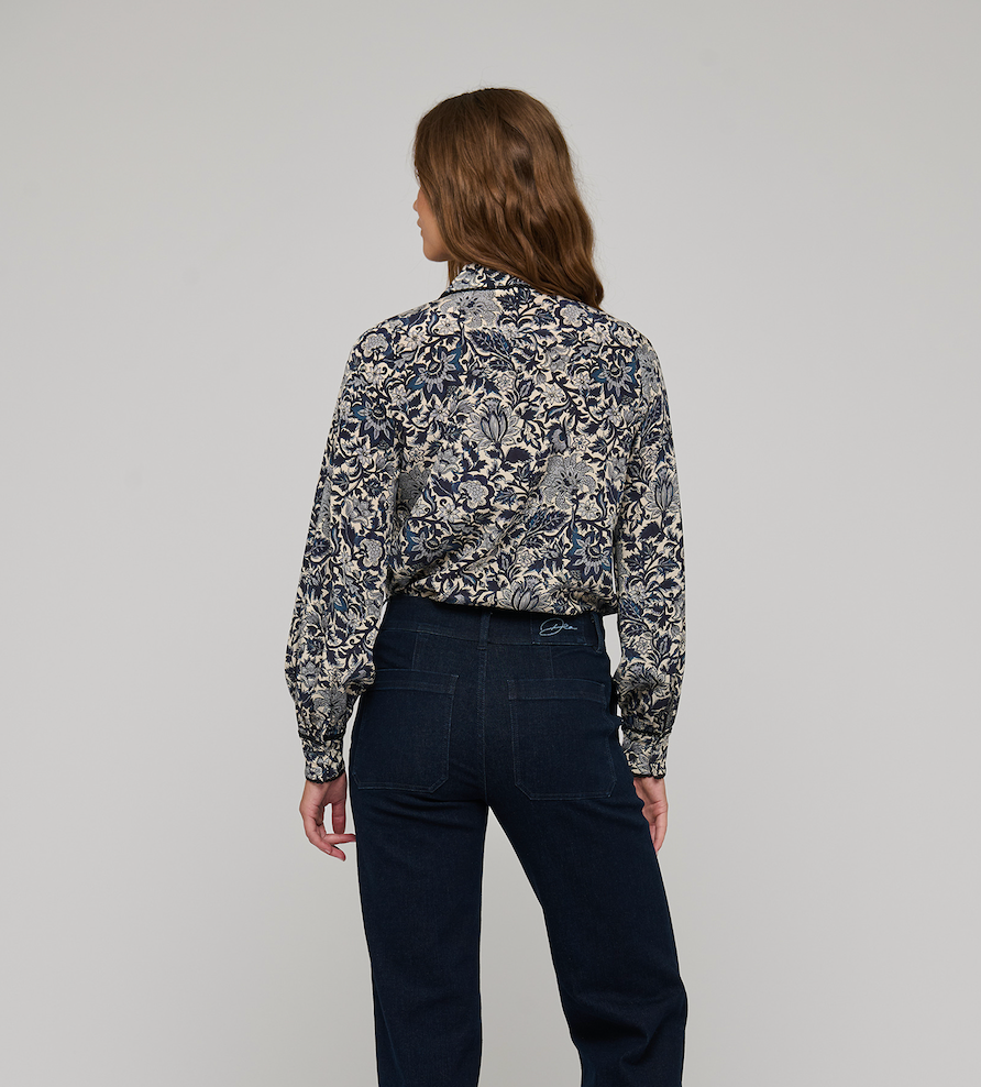 Dea Kudibal | Lena Blouse Dentelle Midnight