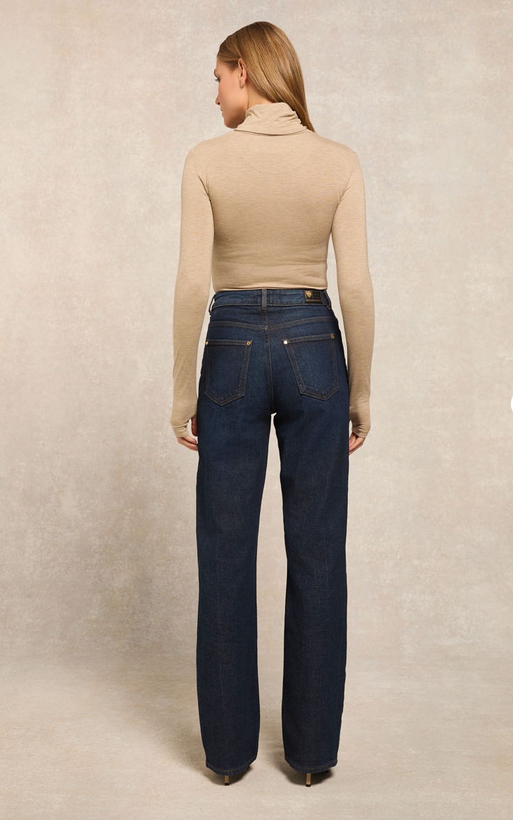 Holland Cooper | Classic Straight Jean Deep Indigo
