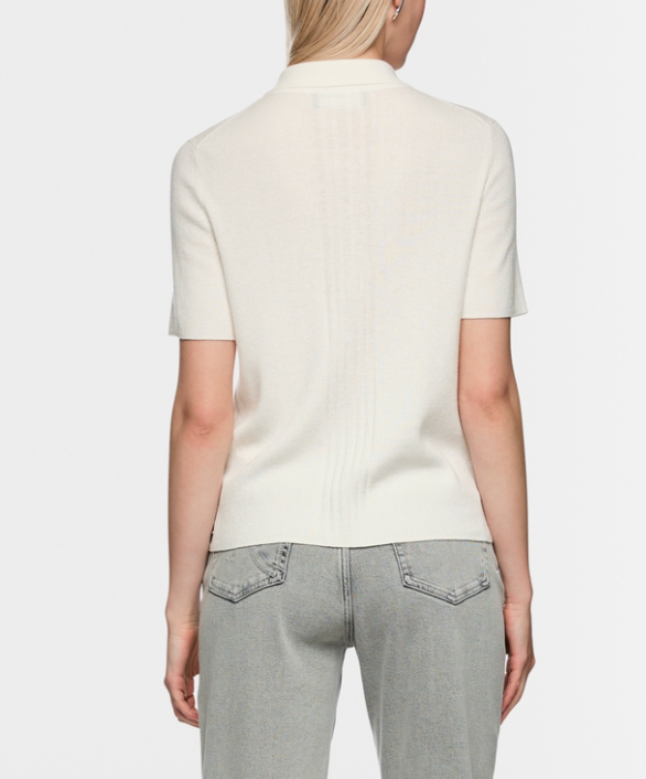 Marc Cain > AS 53.10 M80 Polo Shirt Off White
