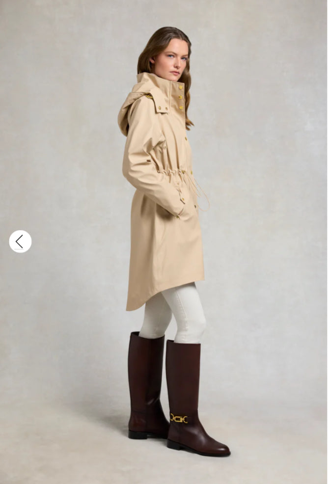 Holland Cooper > Chartwell Rain Parka Sand