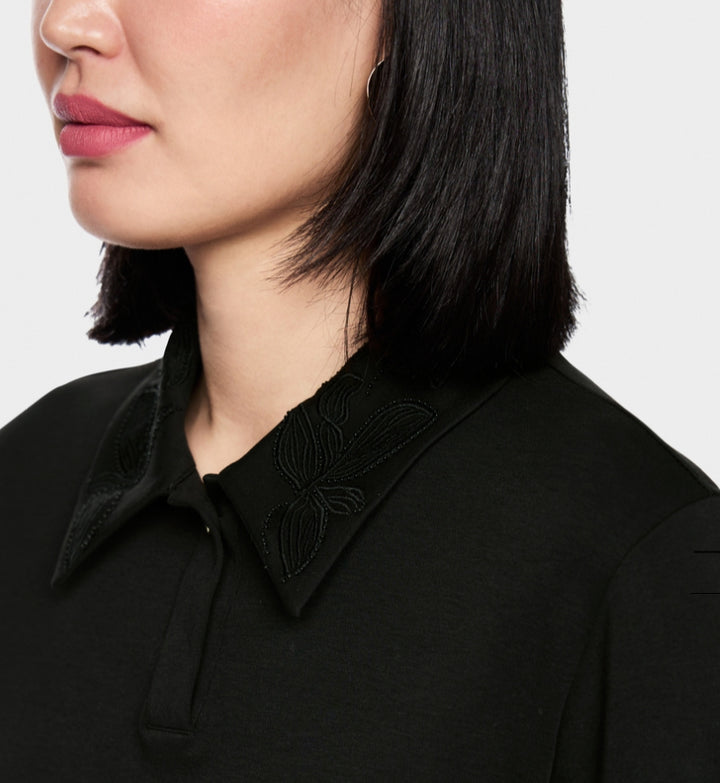 Marc Cain > AC 53.02 J29 Polo Shirt Black