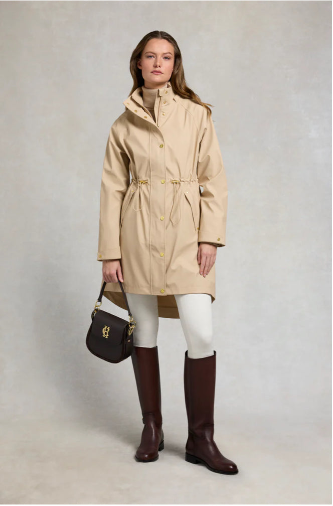 Holland Cooper > Chartwell Rain Parka Sand