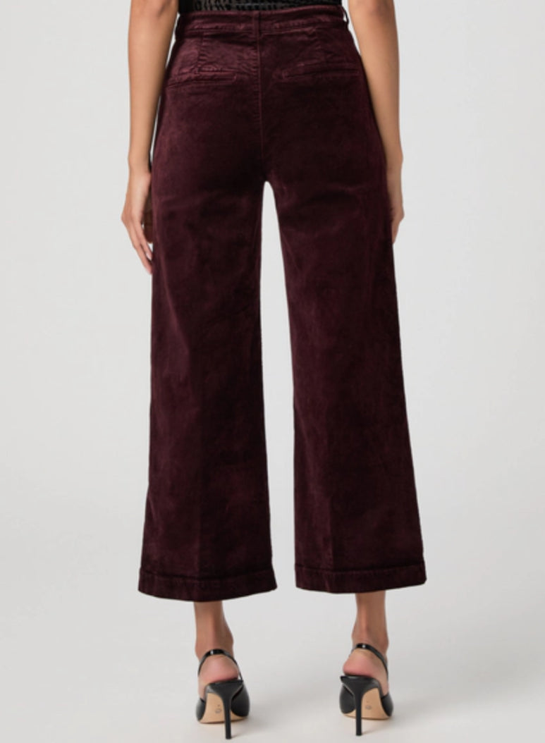 Paige Denim \ Clean Front Anessa Aubergine