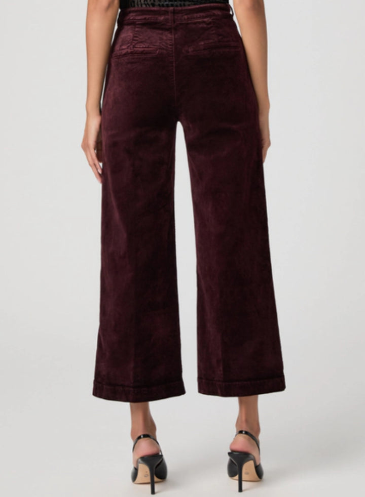 Paige Denim \ Clean Front Anessa Aubergine