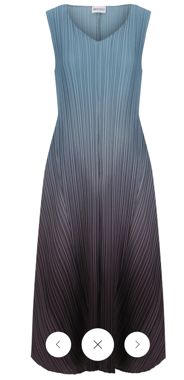Alquema  \ Collare Coat &amp; Dress Blue Steel/Graphite
