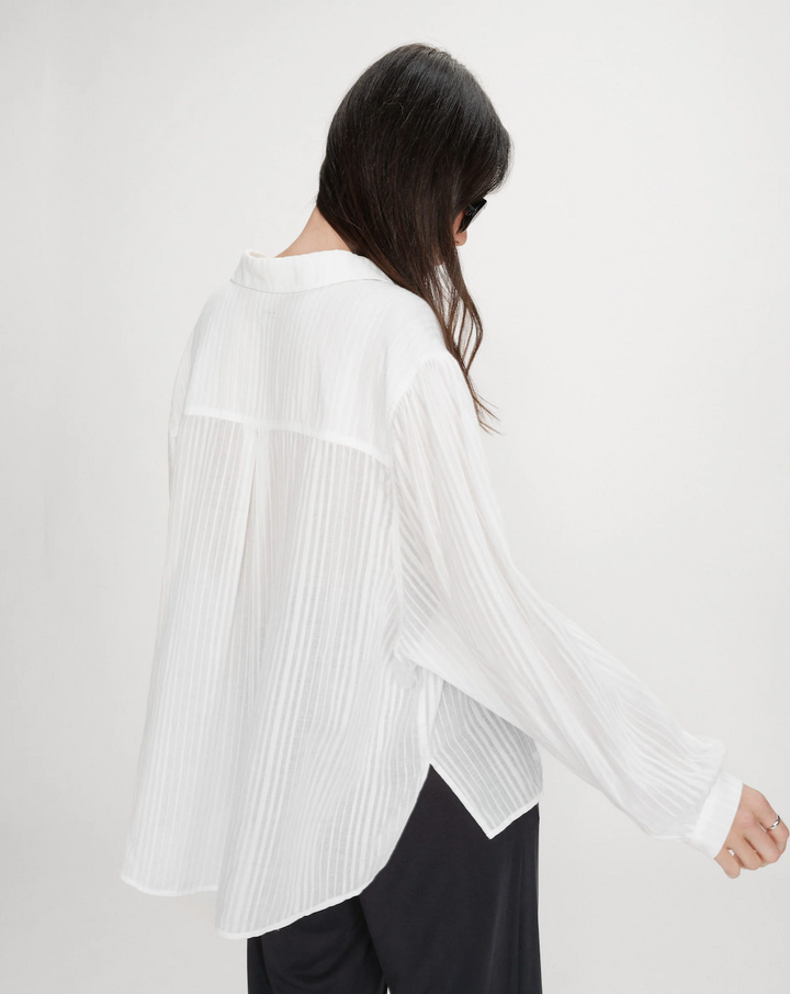 Grace &amp; Mila > Vibes Shirt Ivory