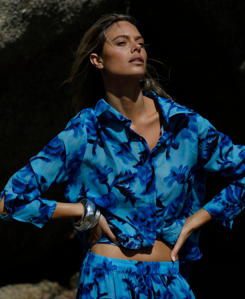 One Season > Claudia Shirt Blue
