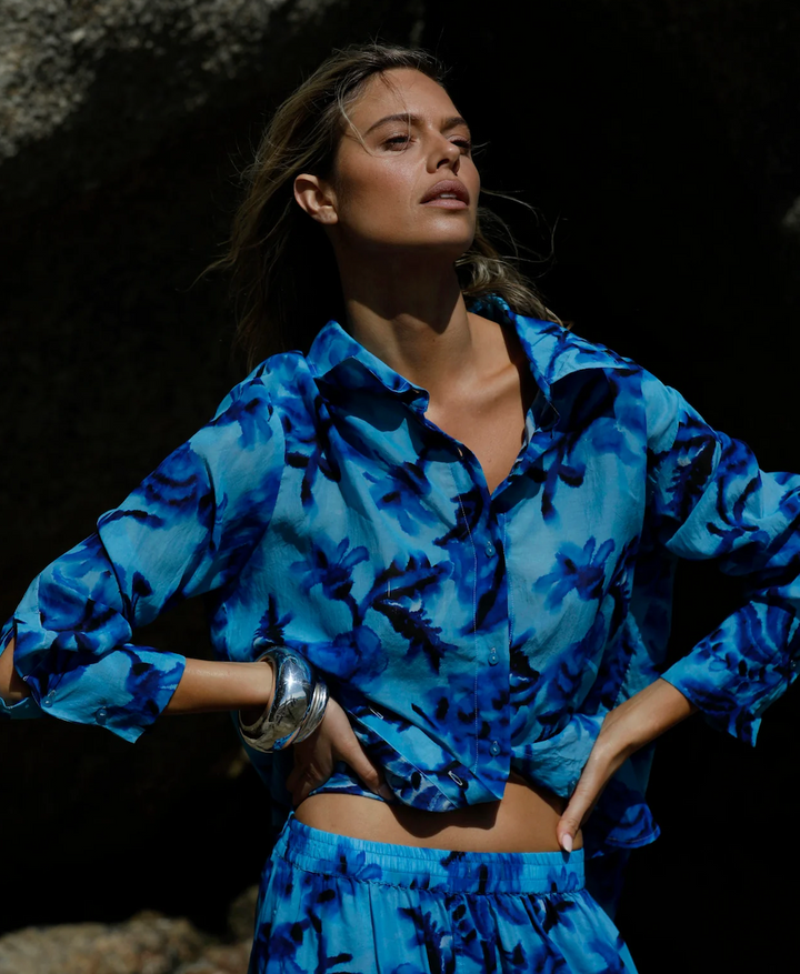 One Season > Claudia Shirt Blue