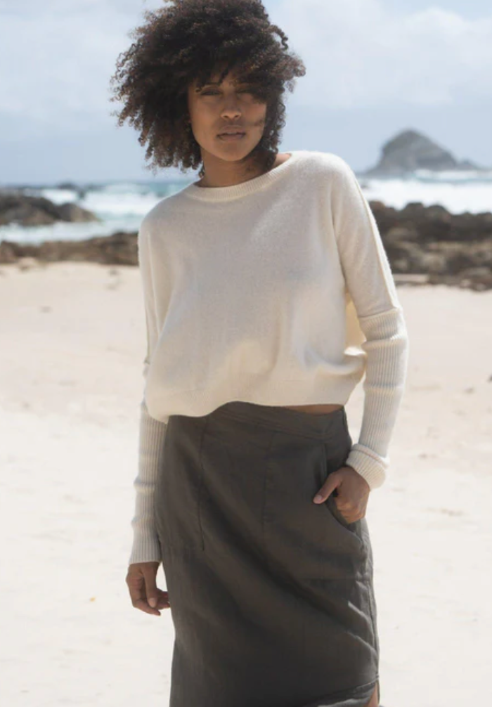 Lilly Pilly > Miri Knit Ivory