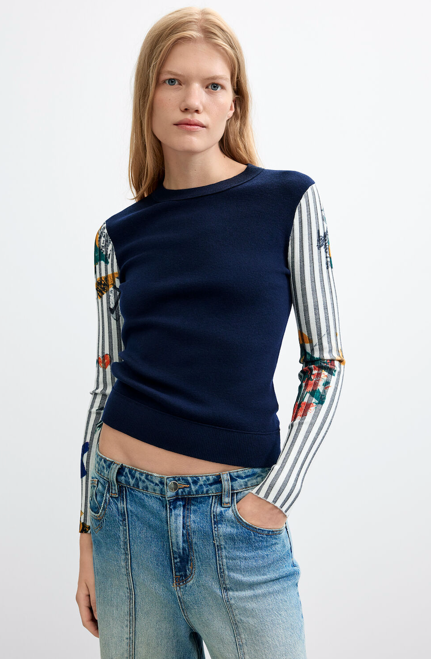 Desigual | 26WWJF28 Jumper Dark Blue