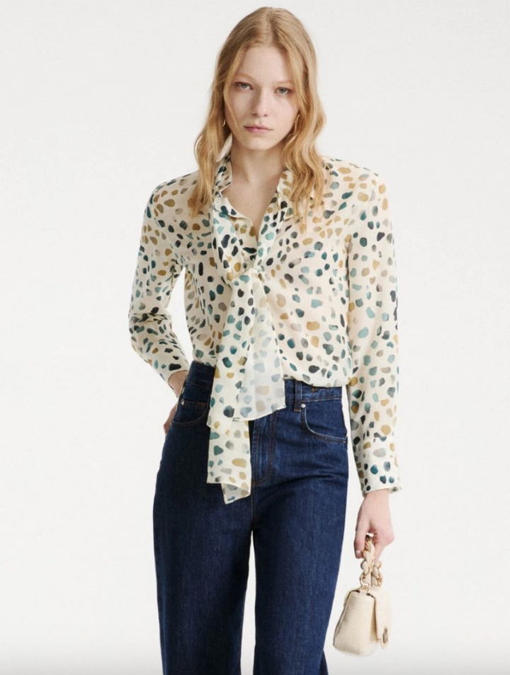 Marella | Massa Shirt White Pebbles