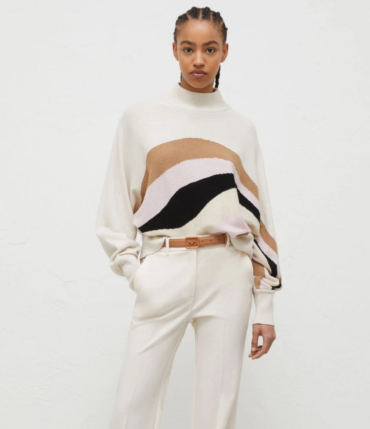 Marella -  Finito Sweater Pink Inlay