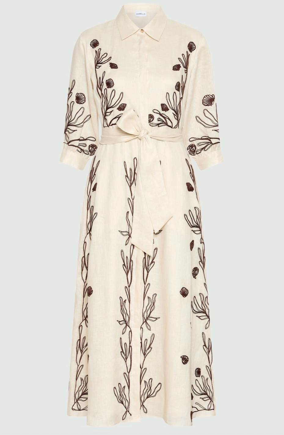 Marella > Banda Dress Cream