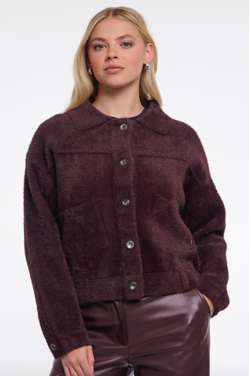 Rino &amp; Pelle | Bubbly boxy jacket Fudge Cloak