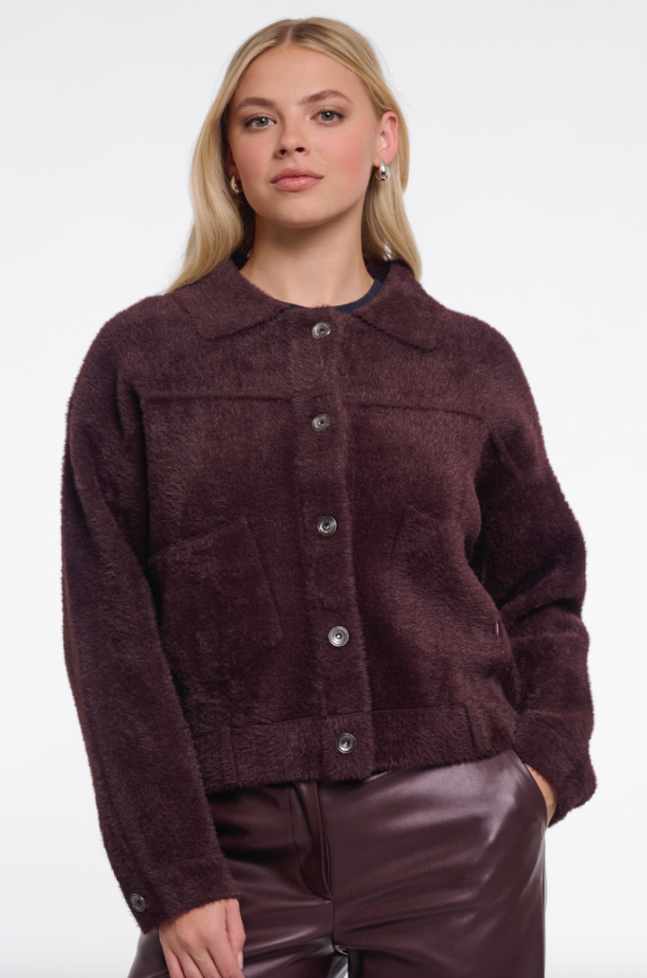 Rino &amp; Pelle | Bubbly boxy jacket Fudge Cloak