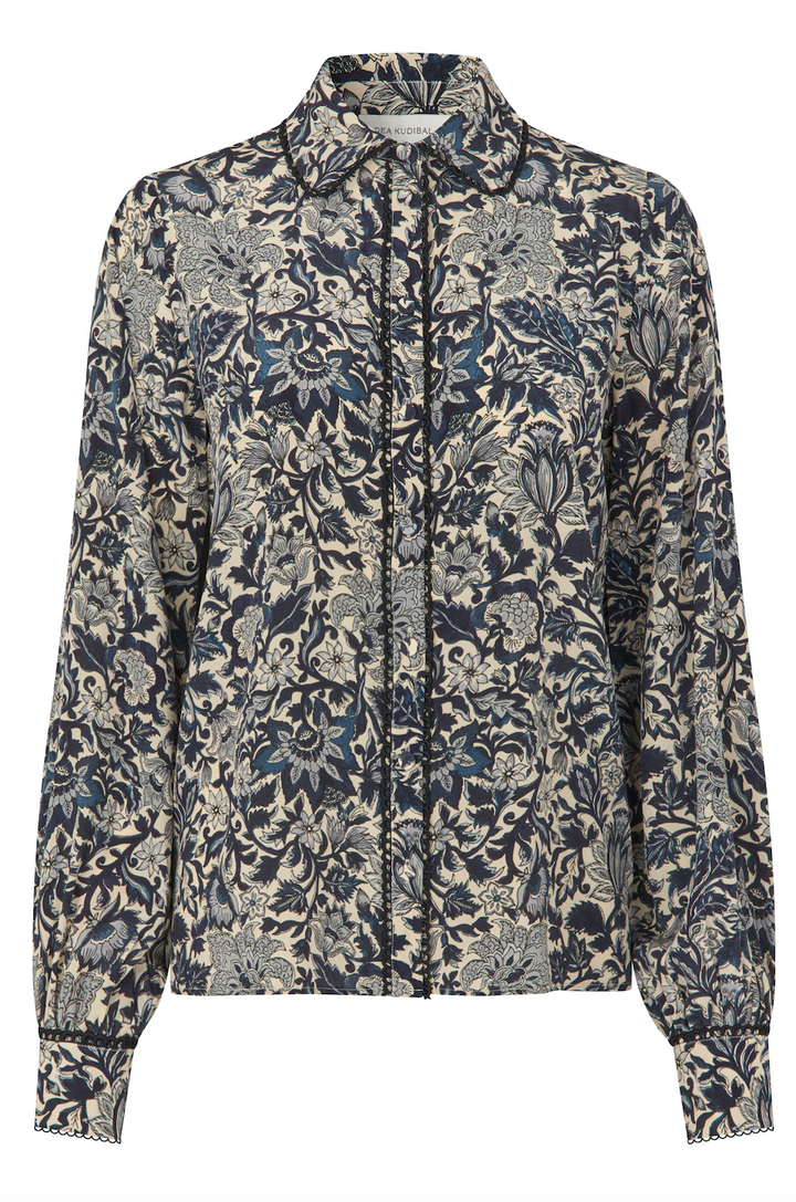 Dea Kudibal | Lena Blouse Dentelle Midnight