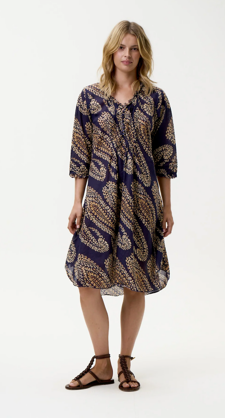 One Season > Middy Poppy Navy Paisley