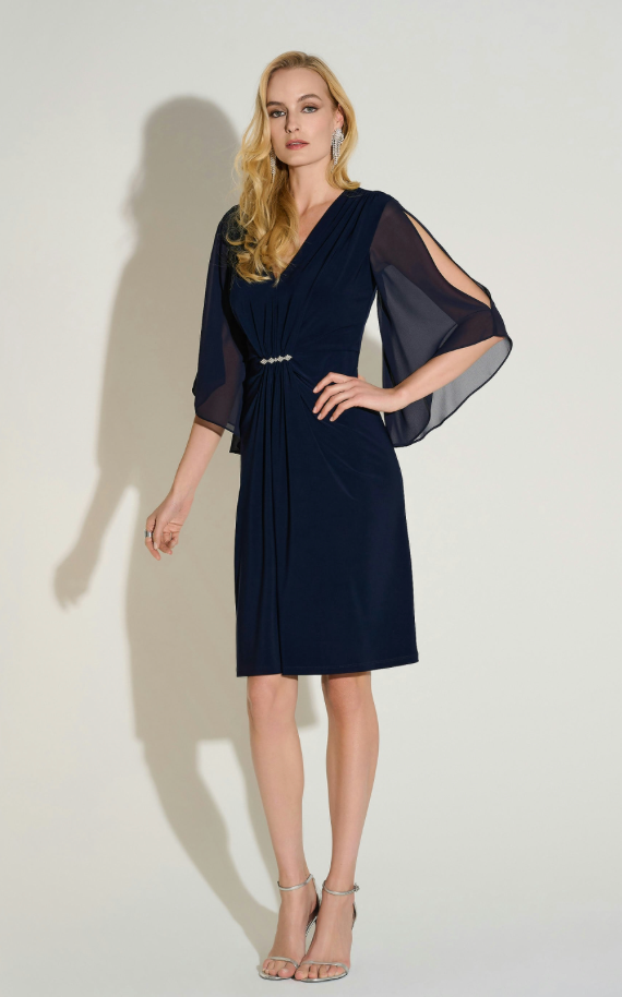 Joseph Ribkoff \  253728 Dress Midnight Blue
