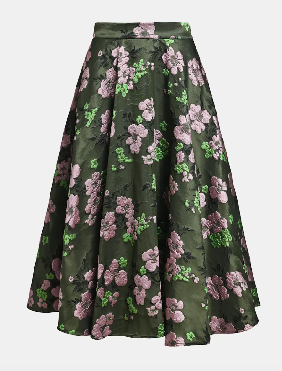 Essentiel Antwerp | Kathyanne Midi Skirt Dusty Green