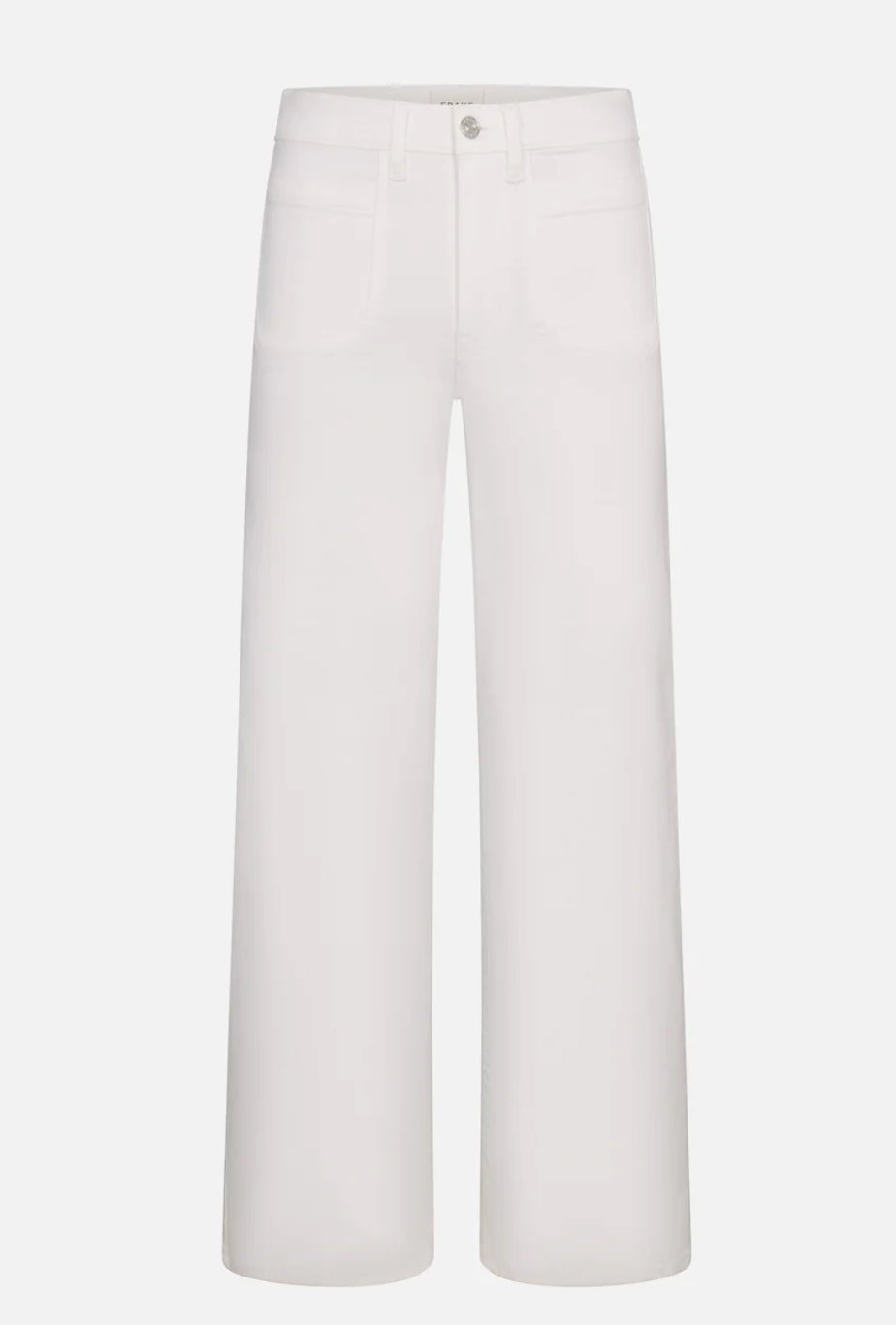 Frame > Slim Palazzo  white