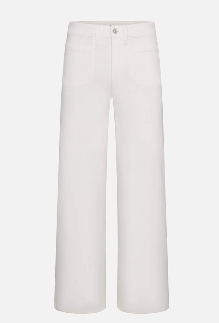 Frame > Slim Palazzo  white