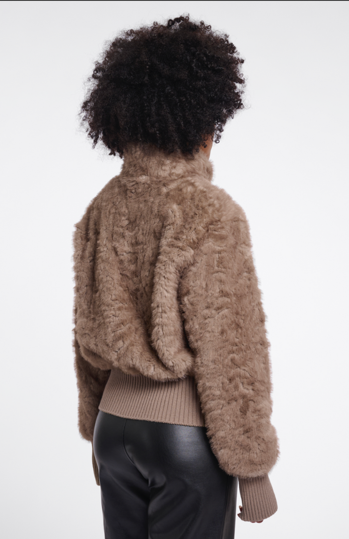 Rino &amp; Pelle | Quirijn short jacket Mocha Latte