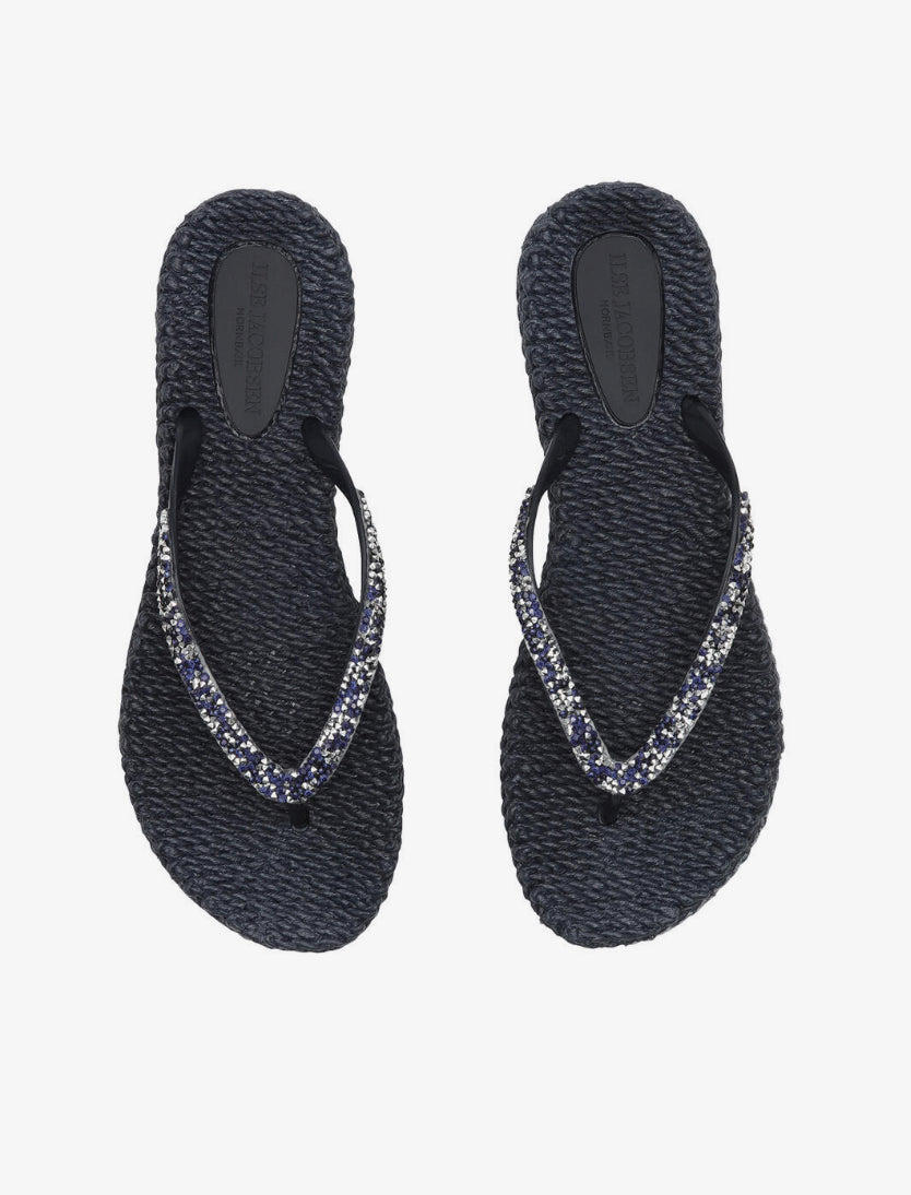 Ilse Jacobsen / Cheerful 03 wih rhinestones Dark Indigo