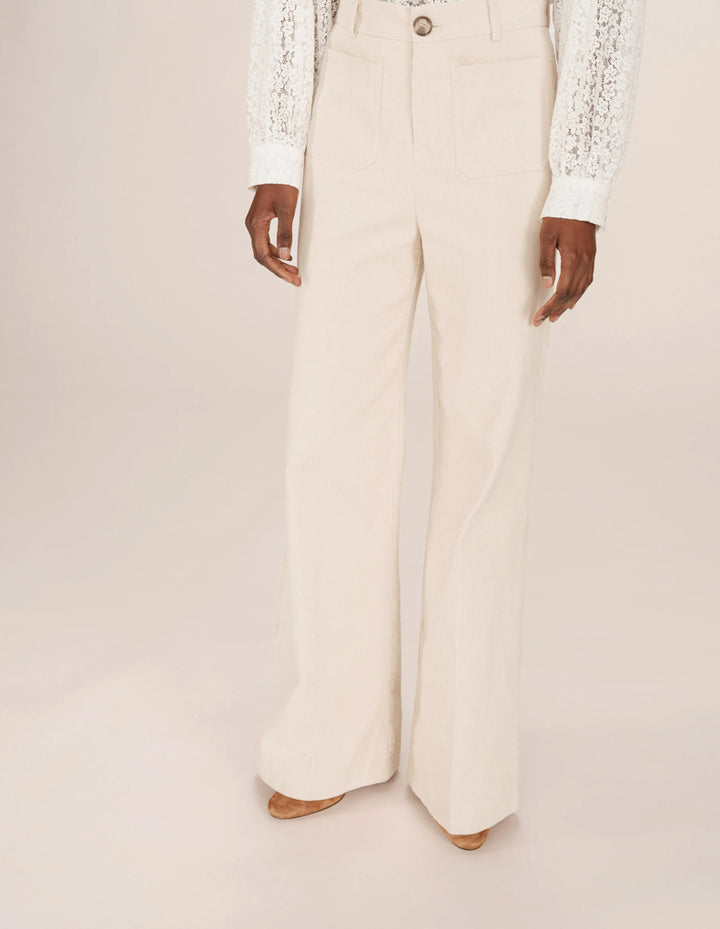 Grace &amp; Mila \ Samba Trouser Ecru