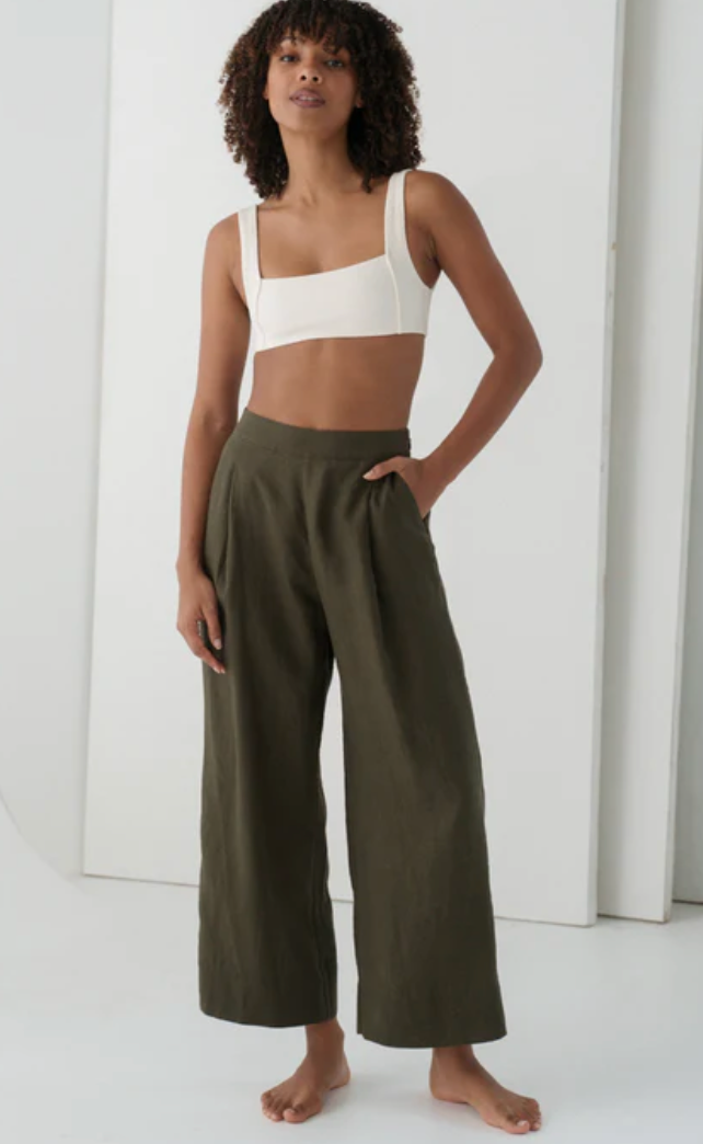 Lilly Pilly > Ivy Trouser Khaki