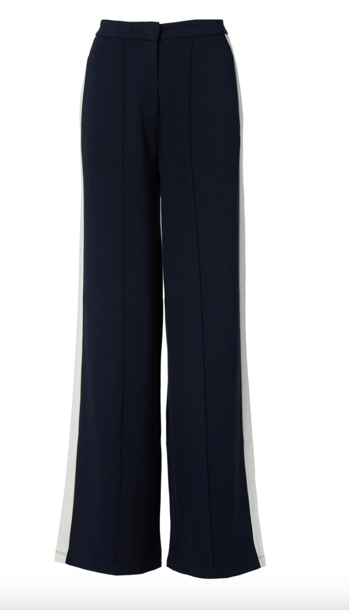 Holland Cooper | Wide Leg Pant Navy Navy