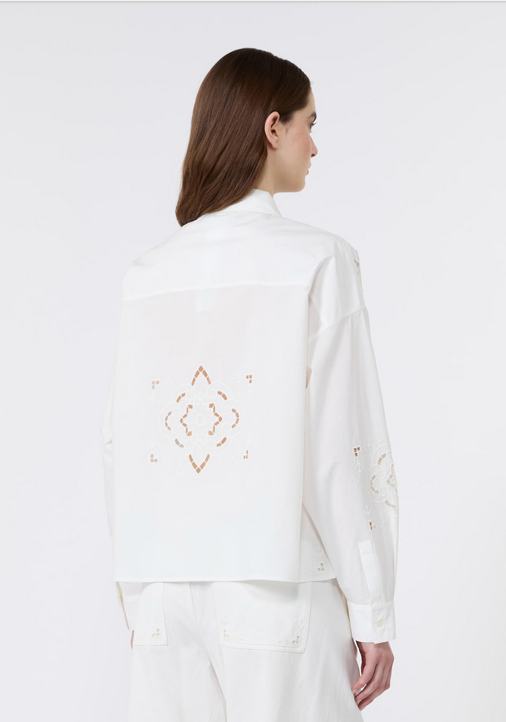 Weekend Max Mara | Ariano Shirt White Lace