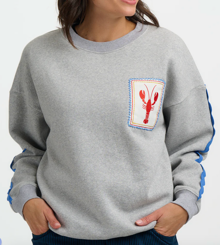 Sugarhill > SW0192 Eadie Sweatshirt Lobster