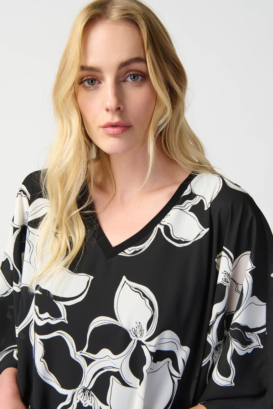 Joseph Ribkoff : Top 241170 Black/Vanilla