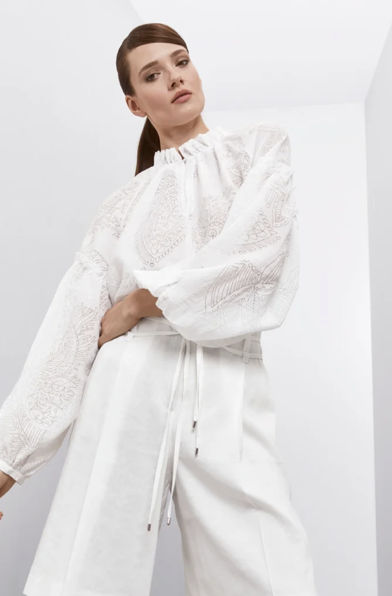 Marc Cain : WC 51.41 W77 Blouse White