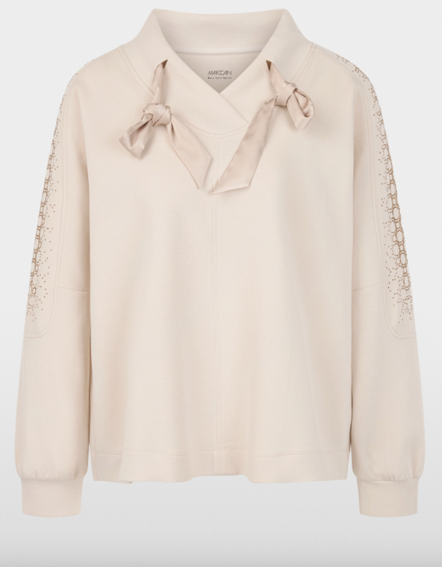 Marc Cain | BS 44.01 J28 Sweatshirt Smoke
