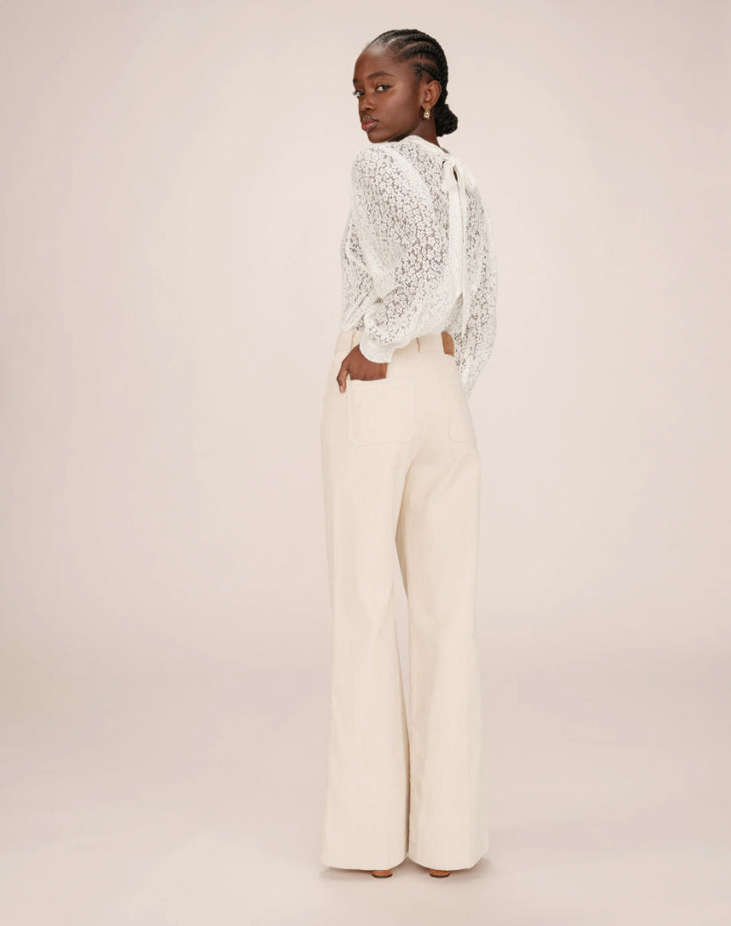 Grace &amp; Mila \ Samba Trouser Ecru