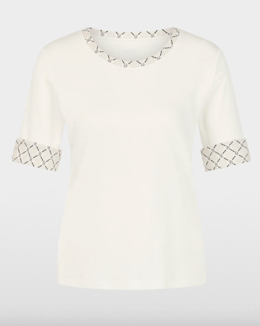 Marc Cain | BS 48.05 J55 Tshirt Off-White