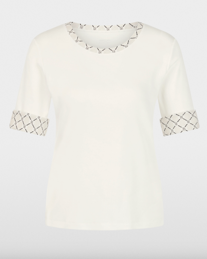 Marc Cain | BS 48.05 J55 Tshirt Off-White