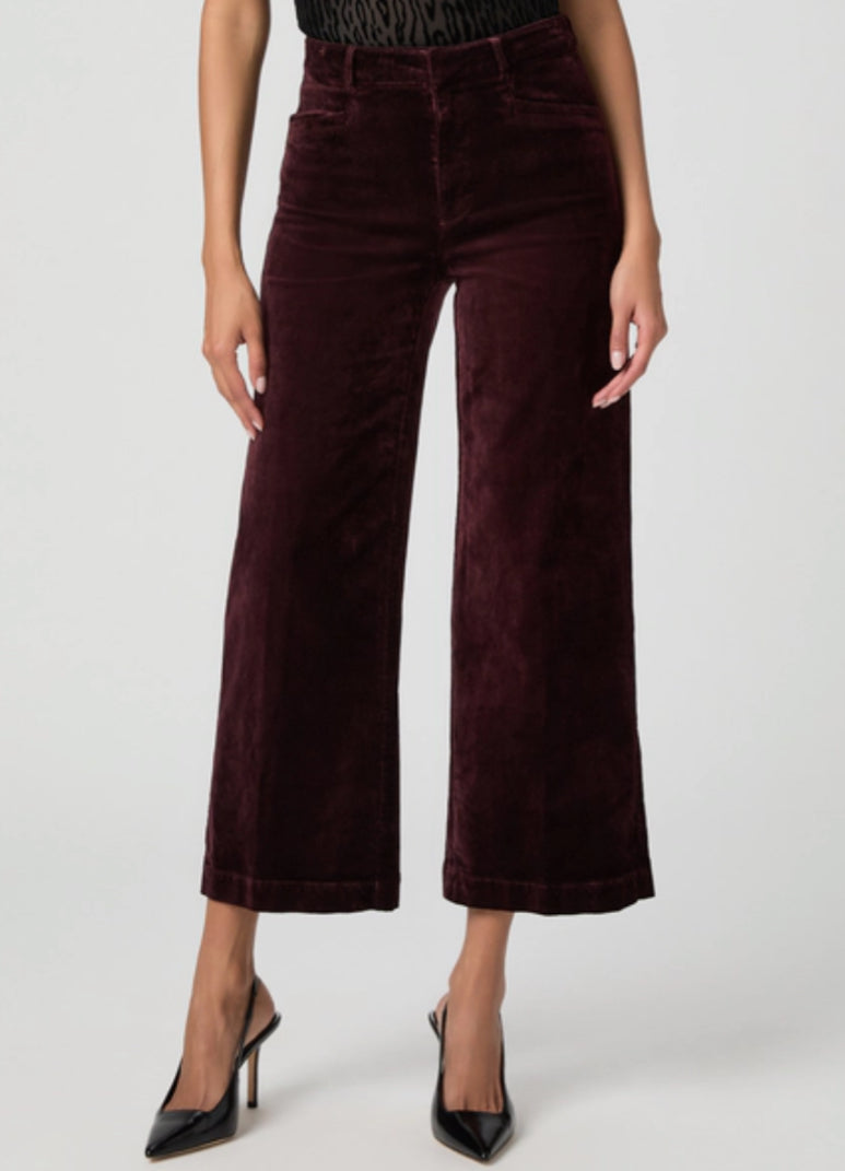 Paige Denim \ Clean Front Anessa Aubergine